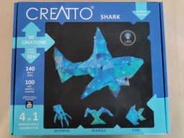 Creatto Shark Hai 4 in 1 Bausatz top Zustand