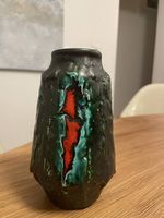 Vintage Keramik Vase, 1970er Jahre, Sammlerstück!