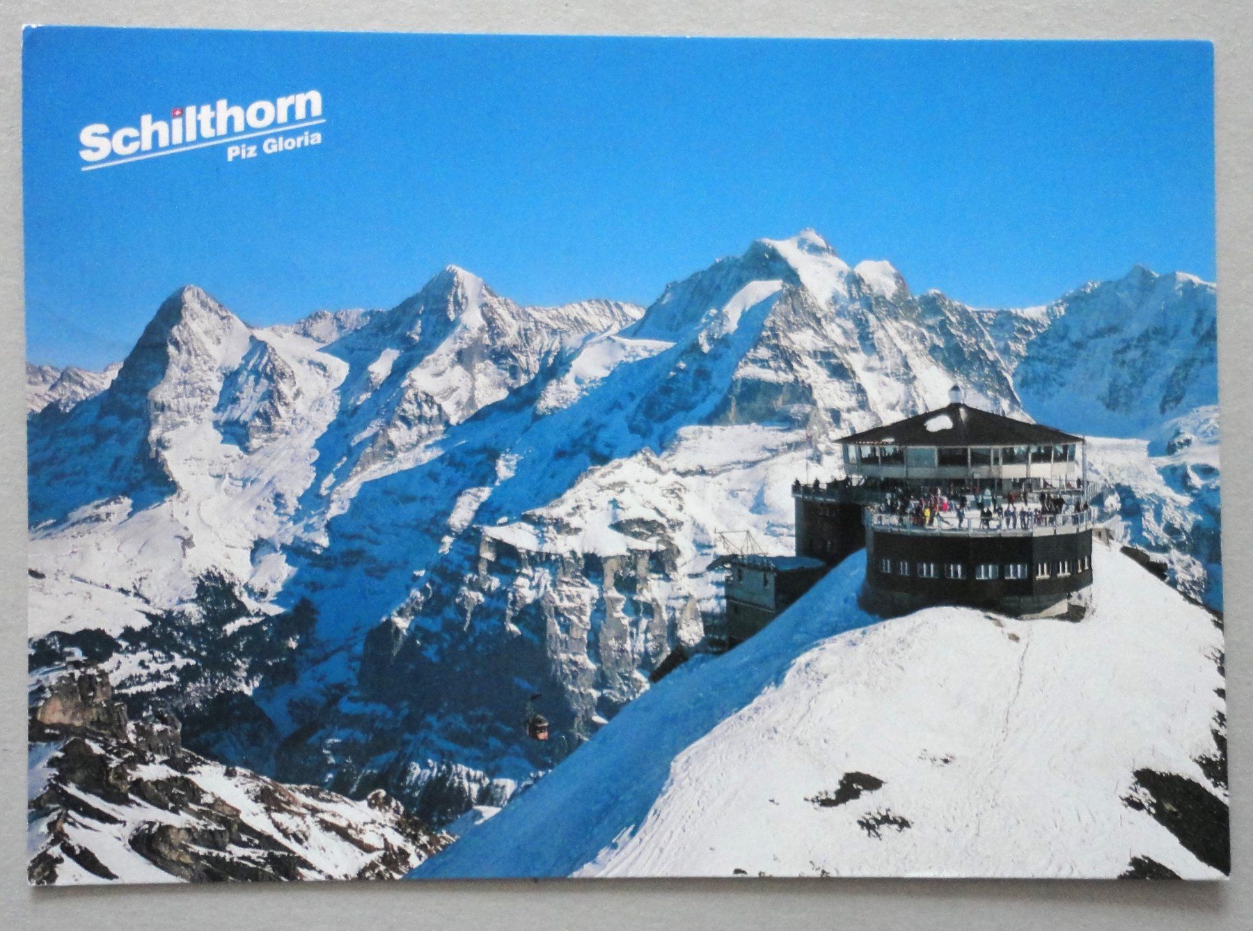 Ansichtskarten: Schilthorn / Drehrest. Piz Gloria – Gebraucht aus Fétigny von Billy2miny