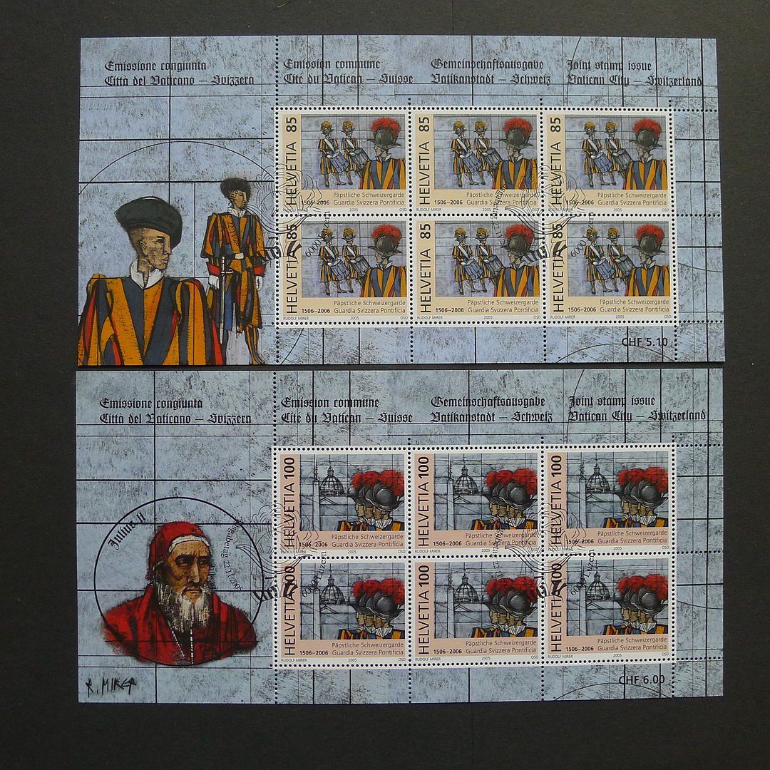 Tutti i francobolli: 2005 Kleinbogen "Schweizer Garde" Nr. 1183-1184 mit ET-ʘ – Nuovo (secondo la descrizione) da Nuglar venduto da Stamp88