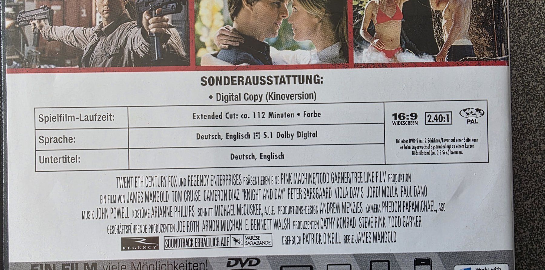 Alle DVDs: DVD Knight and Day - Tom Cruise – Gebraucht aus Oetwil am See von fineli2 1
