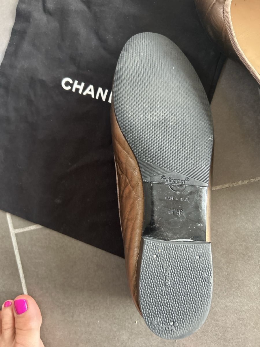 Chanel Chaussures femmes: Chanel Ballerinas 41.5 C – D'occasion à Savigny par linda2402 2