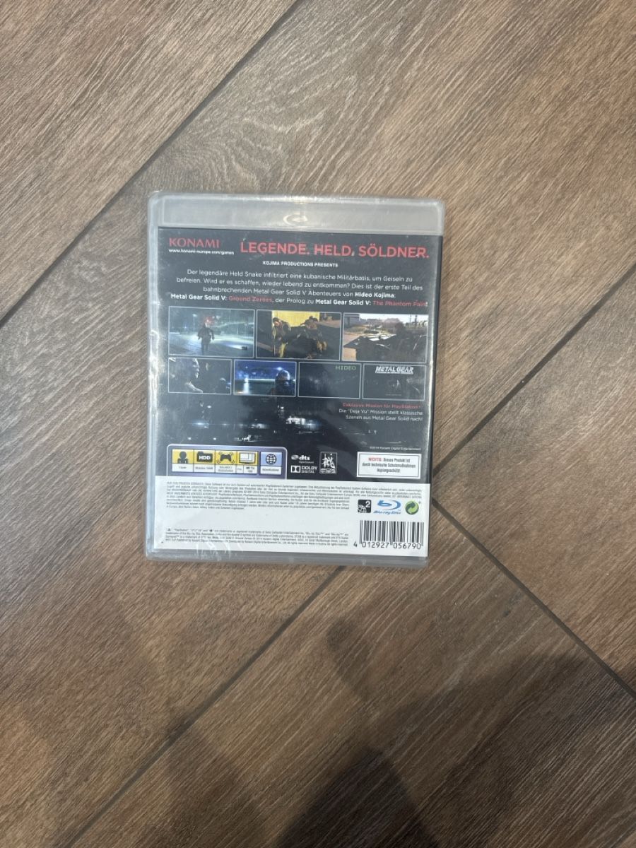 Sony Spiele: Metal Gear Solid V Ground Zeroes PS3 Spiel Originalverpackt – Neu und originalverpackt aus Beinwil am See von noxno 1