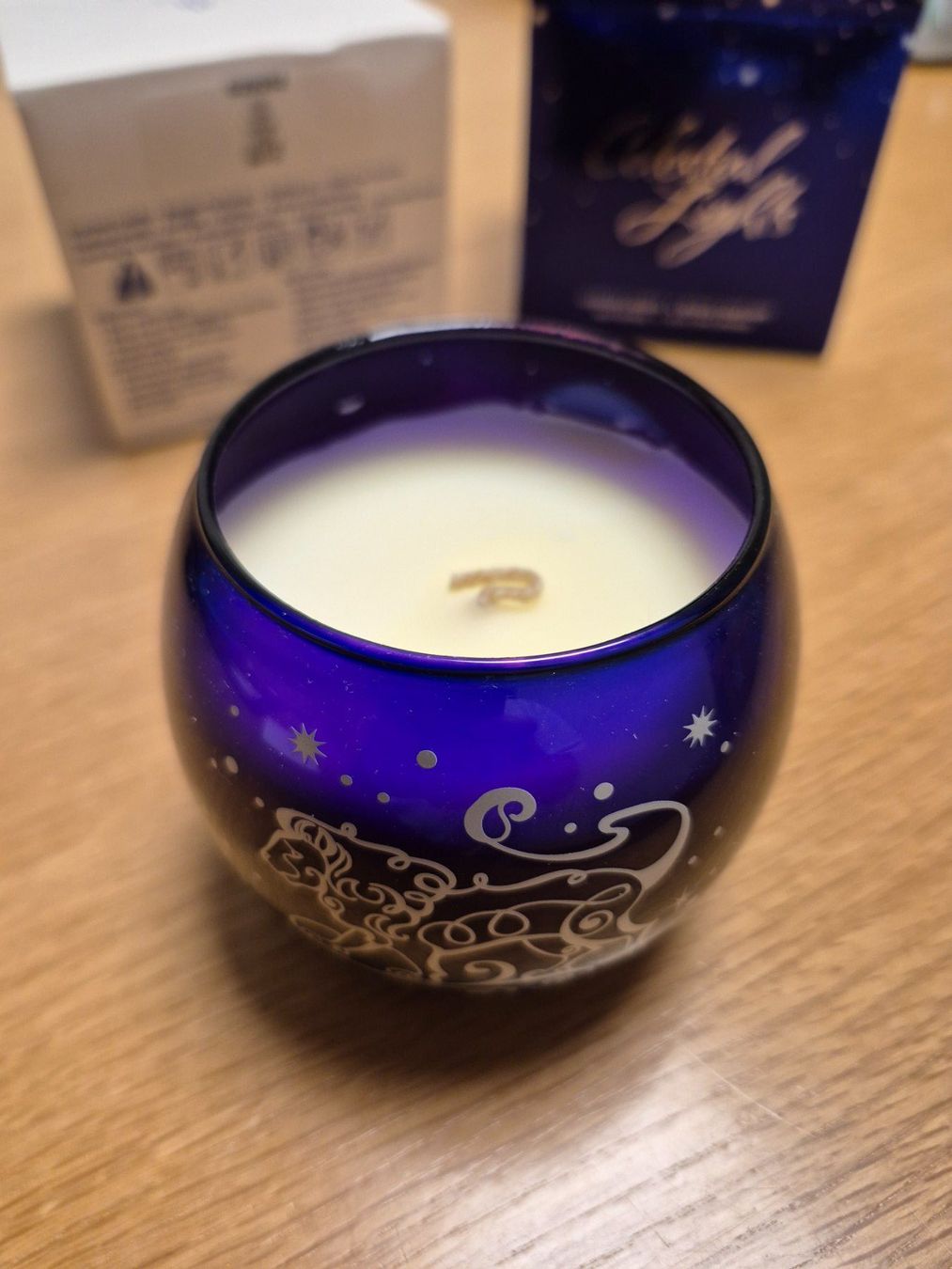Partylite Candele: Partylite Duftwachsglas Loewe Celestial Lights – Nuovo (secondo la descrizione) da Buttikon SZ venduto da sefa02 1
