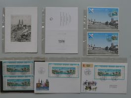 1984, saubere NABA Zürich Sammlung mit Original-Stich!