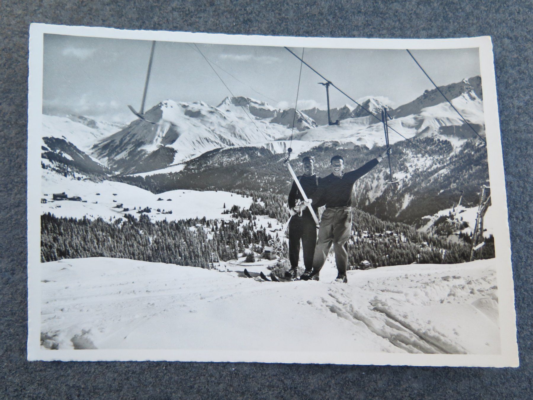 Cartoline postali: AROSA - TSCHUGGENLIFT - SKILIFT – Usato da Wittenbach venduto da lipasal