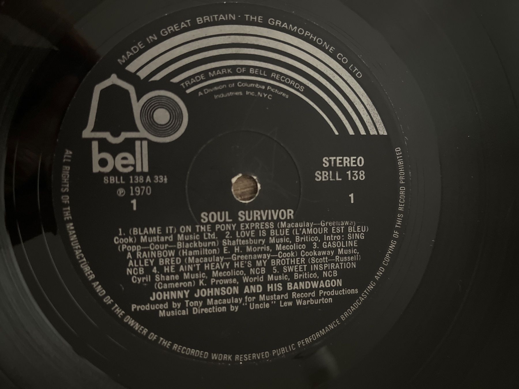 Schallplatten: S1404/Johnny Johnson Soul Survivor – Gebraucht aus Frutigen von Philippe_jsp 2