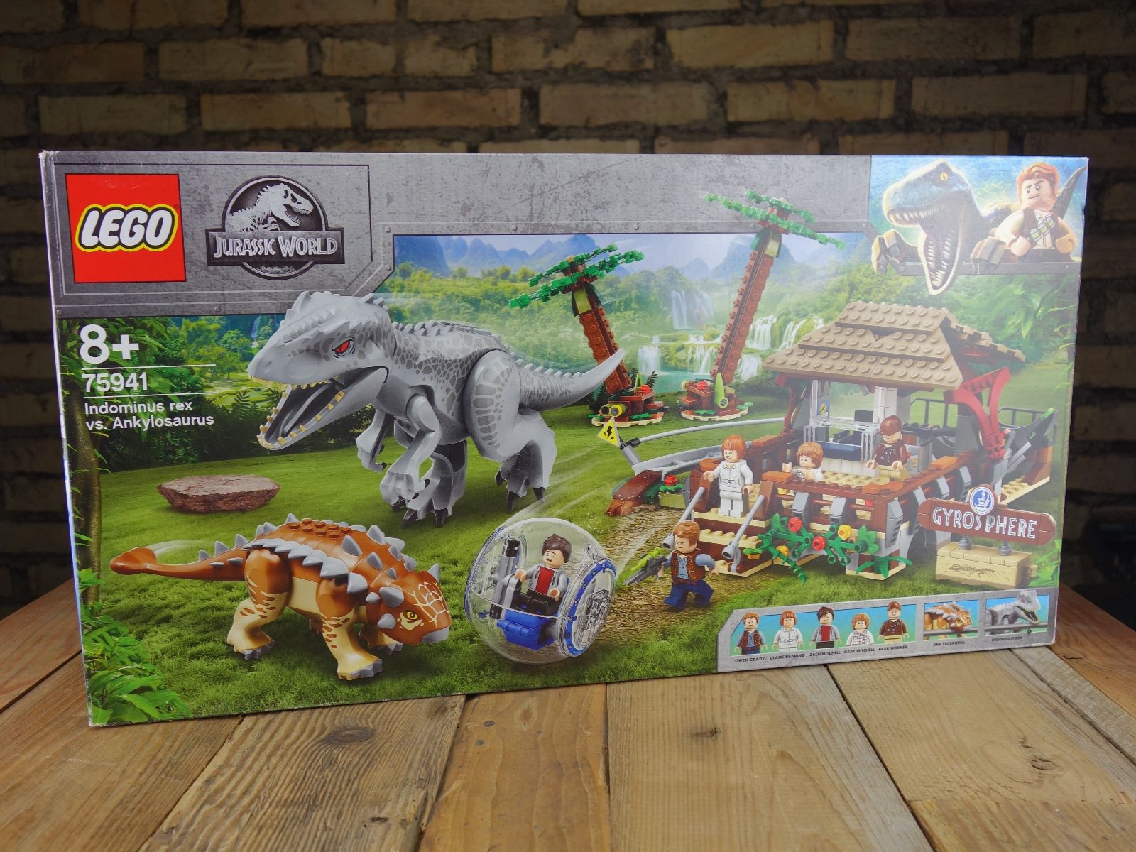 LEGO 75941 Jurassic World Indominus rex vs. Ankylosaurus (Neu und ...