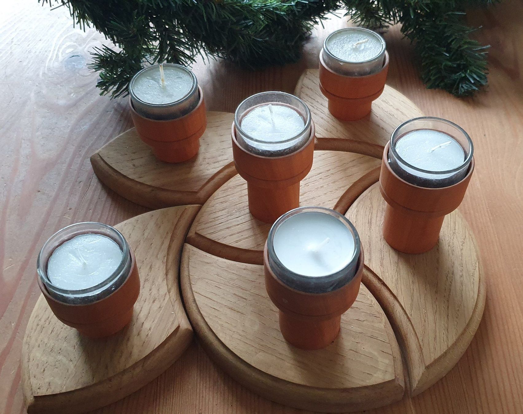 Alle Dekorationen: Adventskranz Kerzenständer – Neu (gemäss Beschreibung) aus Zürich von Vesco01 1