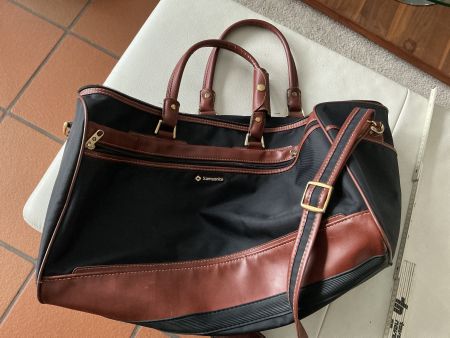 Samsonite Reisetasche schwarz braun