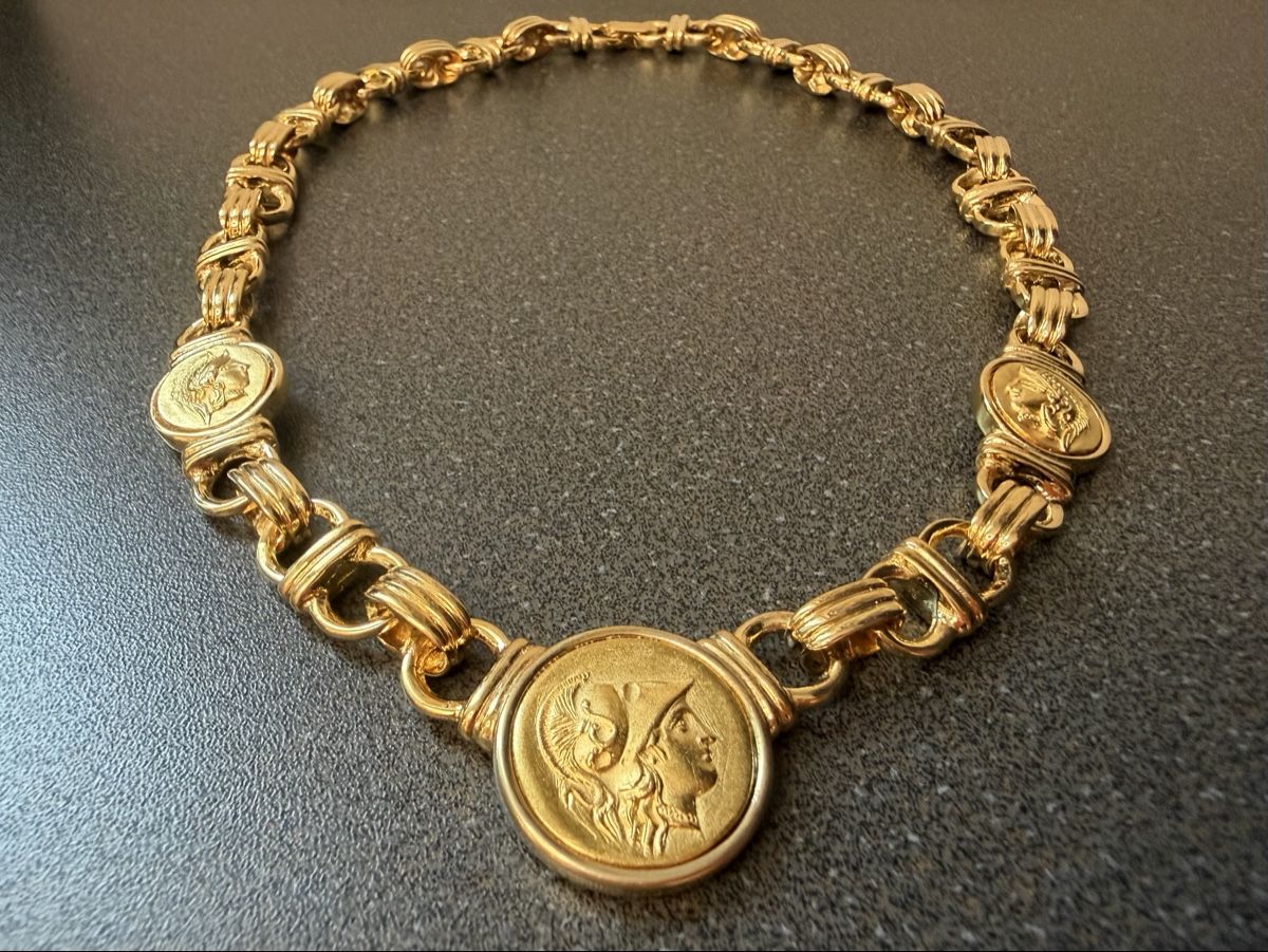 Catenine: Vintage Halskette Luxus Modeschmuck  – Usato da Lamone venduto da LaCantinaMagica 1