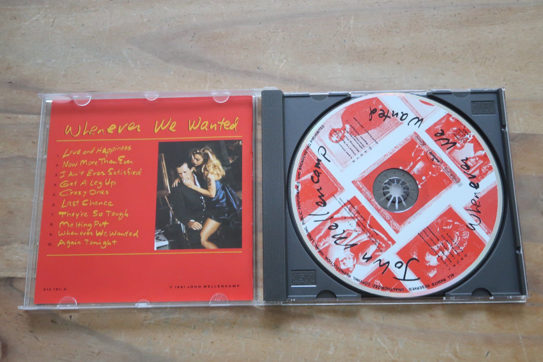 CD: JOHN COUGAR MELLENCAMP - WHENEVER WE WANTED - CD – Usato da Basel venduto da Patiscat 3