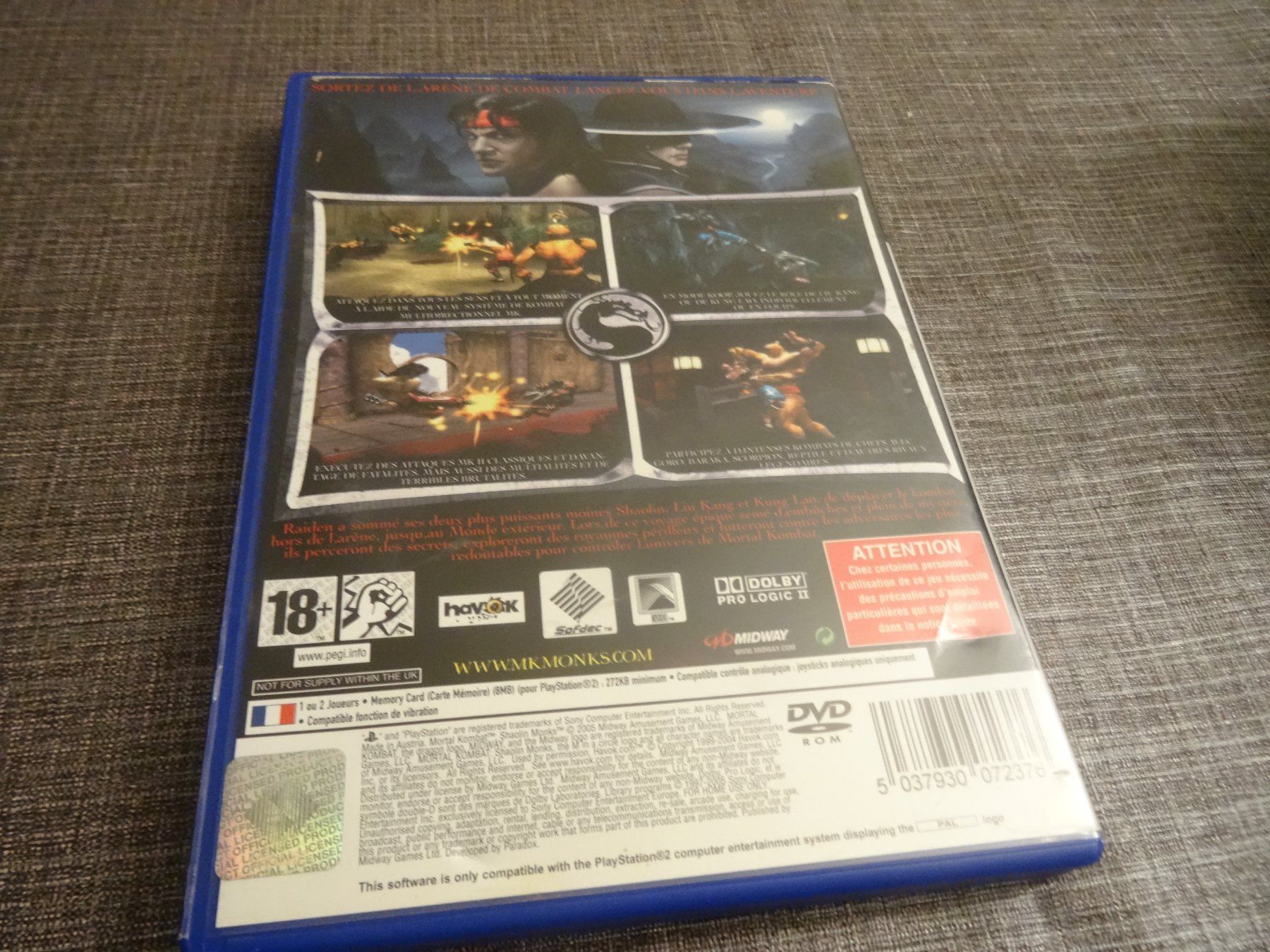 Sony Giochi: PS2 Mortal Kombat Shaolin Monks PS2 – Usato da Olten venduto da Disc-Ausverkauf 2