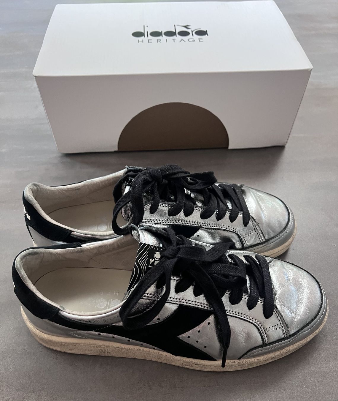 Diadora Scarpe da uomo: Baskets Diadora argent – Usato da Cologny venduto da flo_7dnj