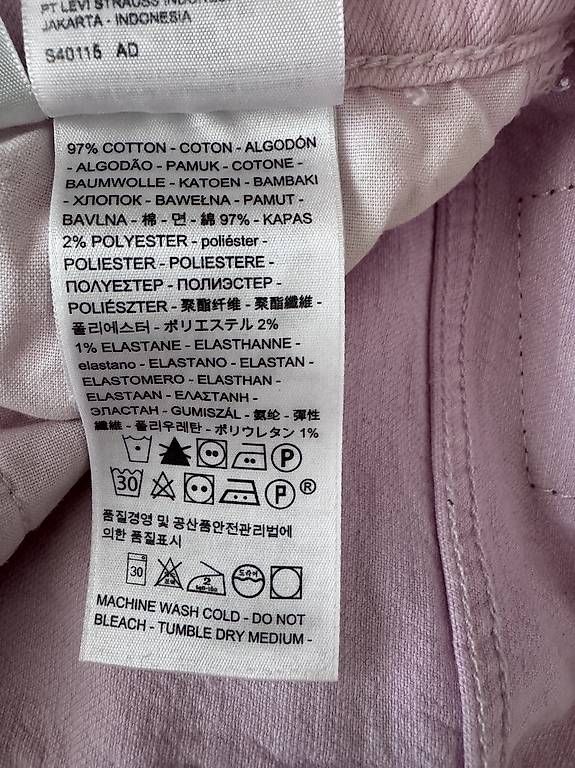 Jeans: Jeans Levi's 501 hellrosa – Usato da Glattbrugg venduto da Blogger73 4