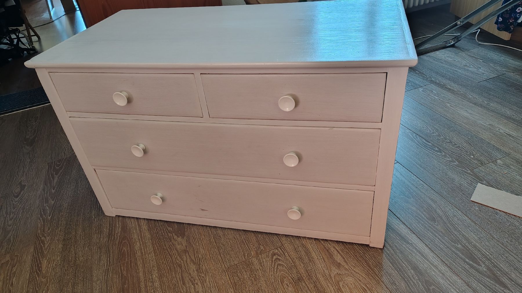 Kommoden: Kommode massiv Kiefer, weiss gestrichen, Shabby chic – Gebraucht aus Stetten SH von stetten5 8