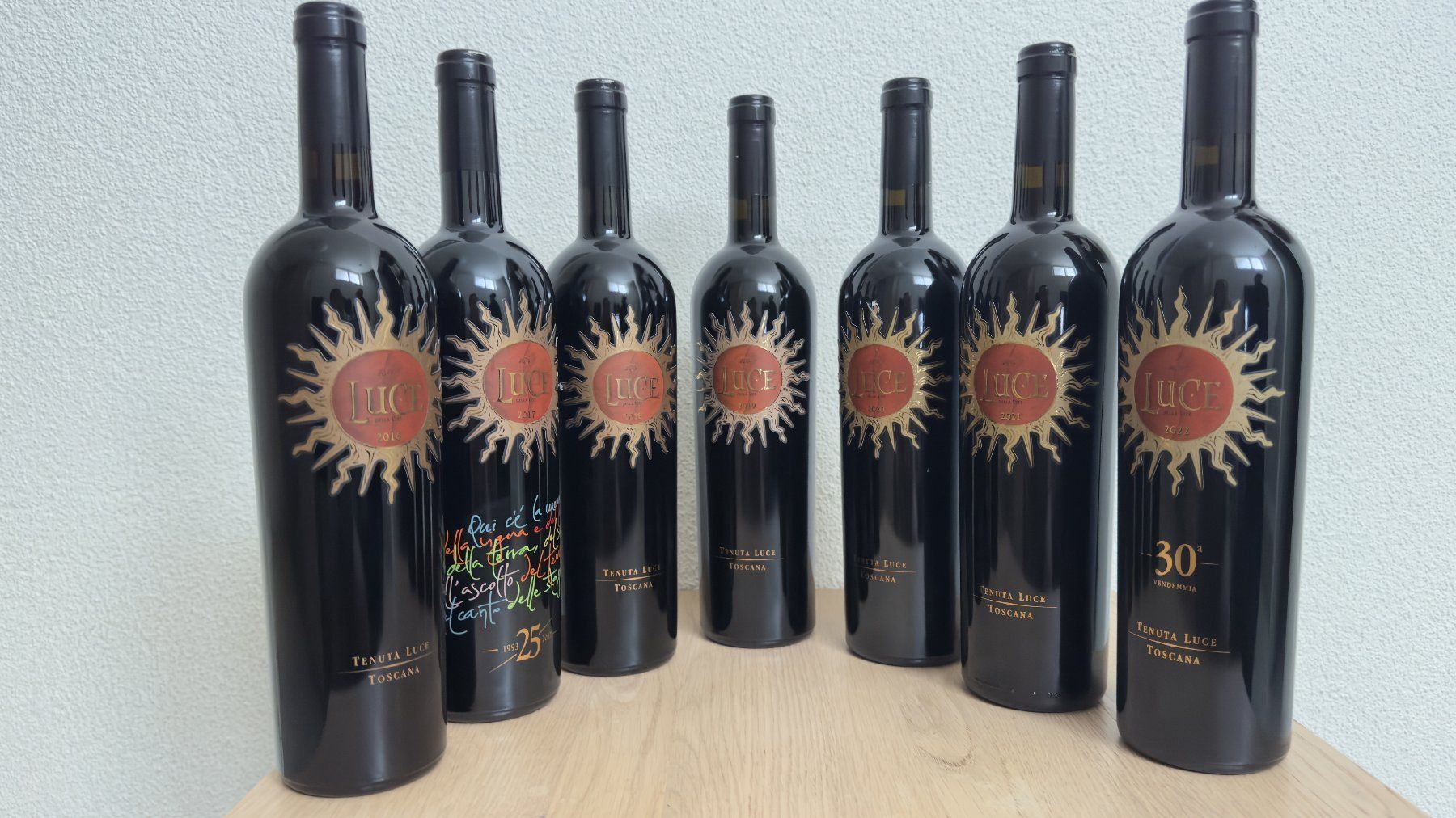 Vino: Vertikale Frescobaldi Luce della Vite 2016-2022 – Usato da Schafisheim venduto da Massaranduba