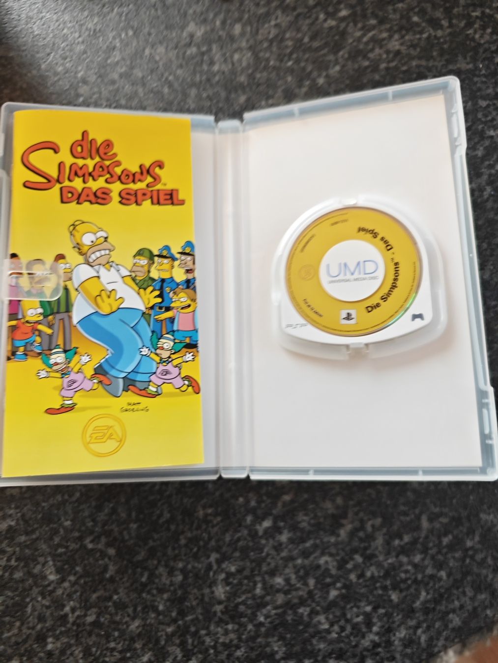 Jeux: Die Simpsons Das Spiel PSP Spiel – D'occasion à Attiswil par JP1291 2
