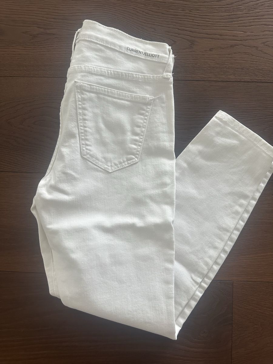 Jeans: Current Elliott Jeans Gr. 29 weiss- neu – Nuovo (secondo la descrizione) da Diepoldsau venduto da Soleil0425 2