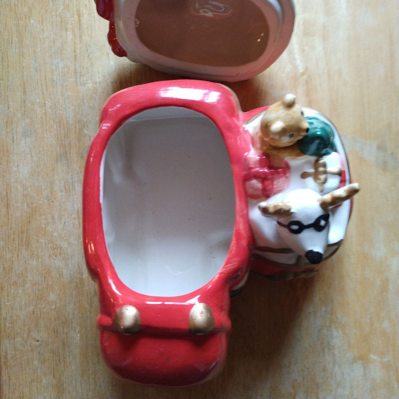Altro per la casa: Santa Claus Motorrad Cookie Box – Usato da Untersiggenthal venduto da vonberner 1
