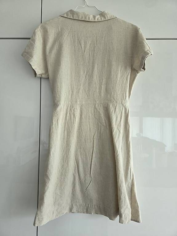 Mango Vestiti: Schönes Baumwoll-Leinen Kleid Mango – Usato da Rüfenacht BE venduto da Biancaro 1