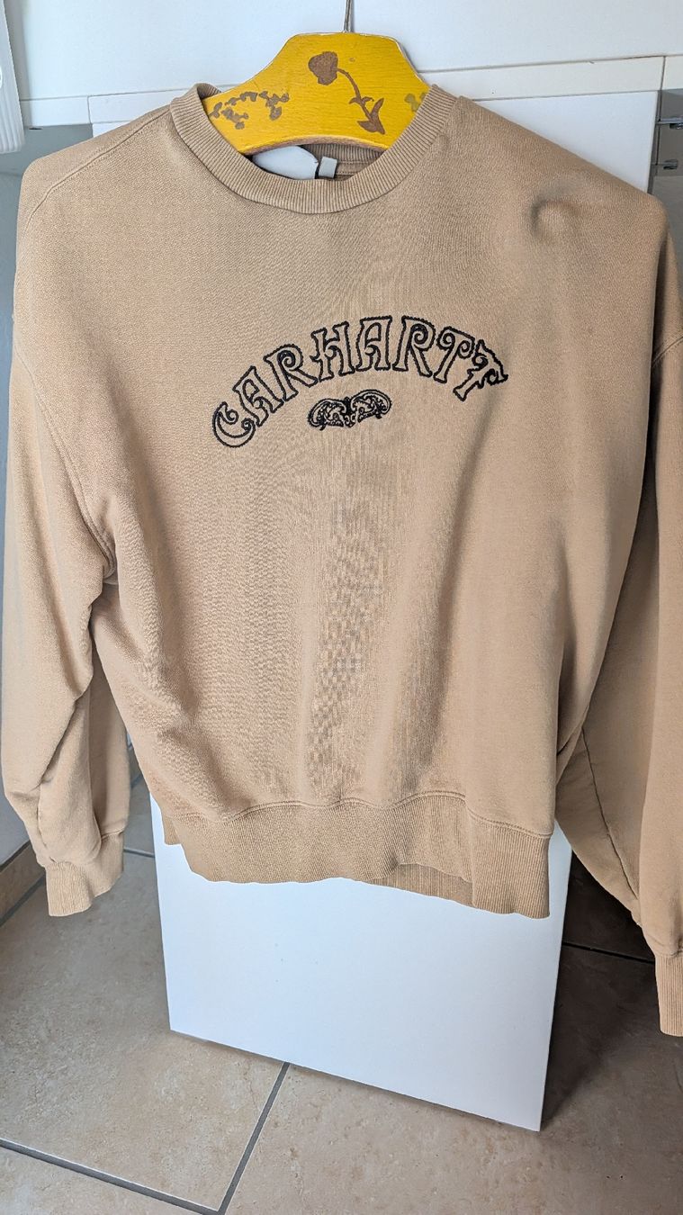 Carhartt Maglioni & Felpe: Carhartt Pullover beige Grösse M neuwertig – Nuovo (secondo la descrizione) da Unterseen venduto da pin_tsz6
