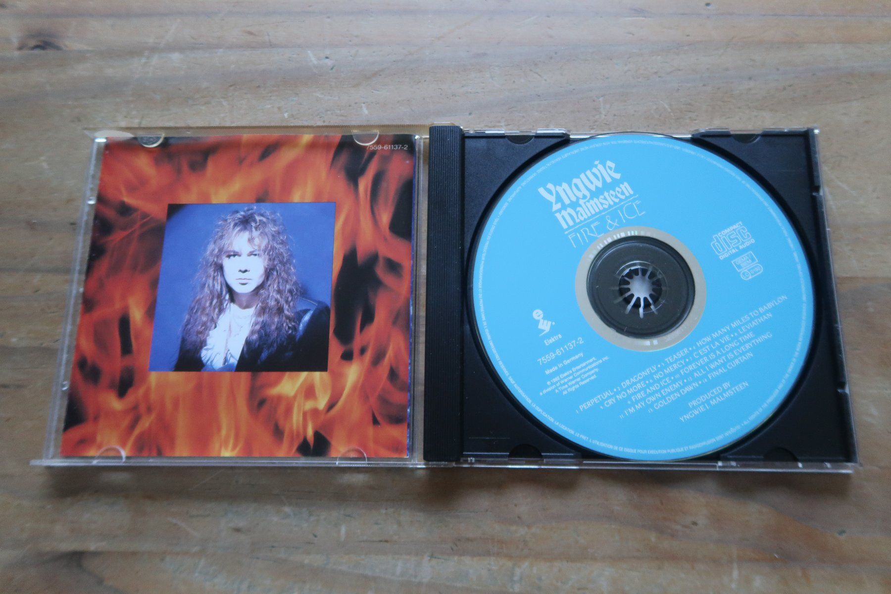 CD: YNGWIE MALMSTEEN - FIRE & ICE - CD – Usato da Basel venduto da Patiscat 3