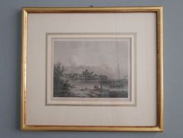 ANTIKER STAHLSTICH ROHBOCK 1856 ARBON