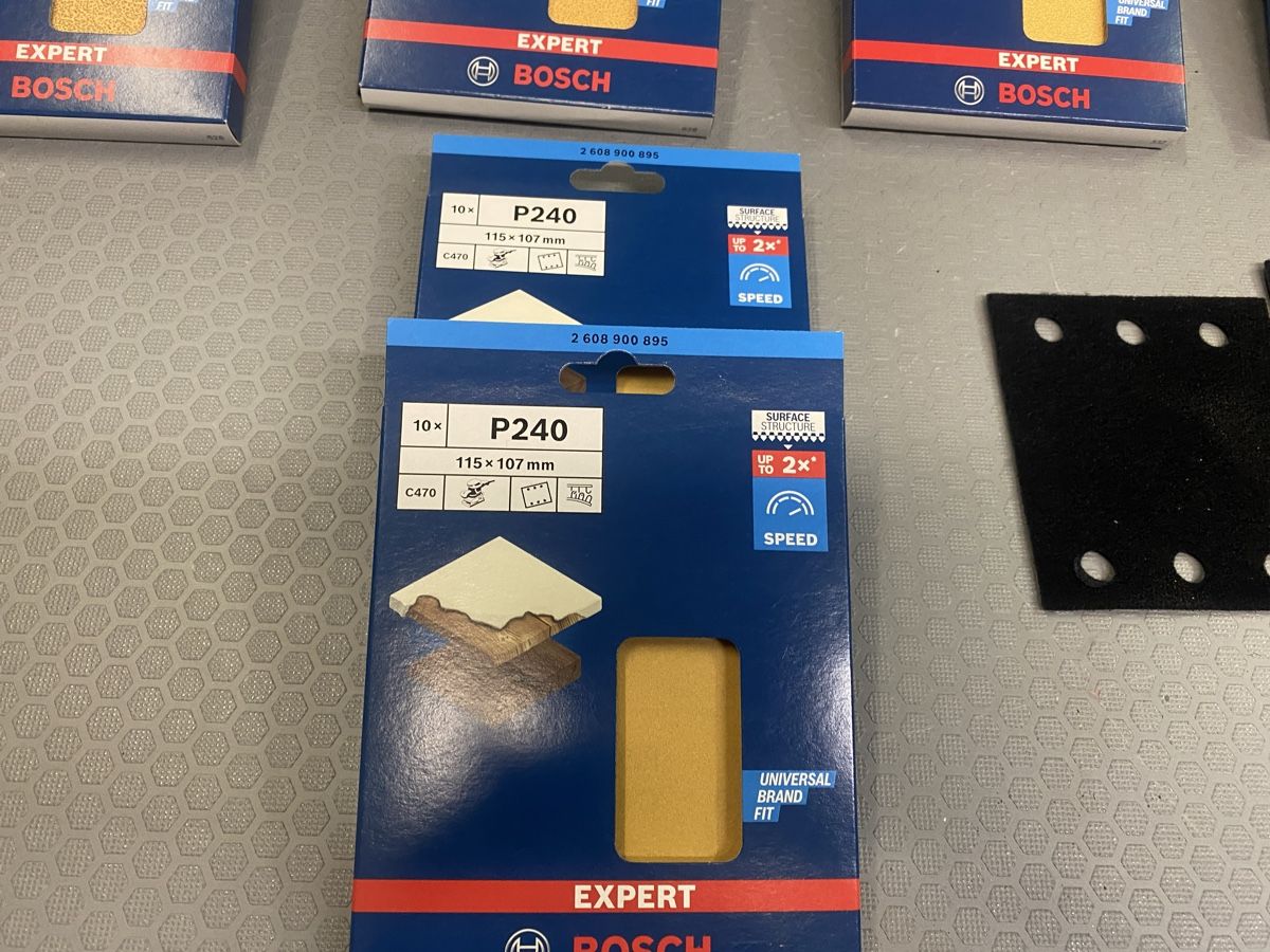 Bosch Tutti gli attrezzi: Bosch Schleifpapier ab 1.- – Nuovo e nell'imballaggio originale da Wabern venduto da HK-Design 1