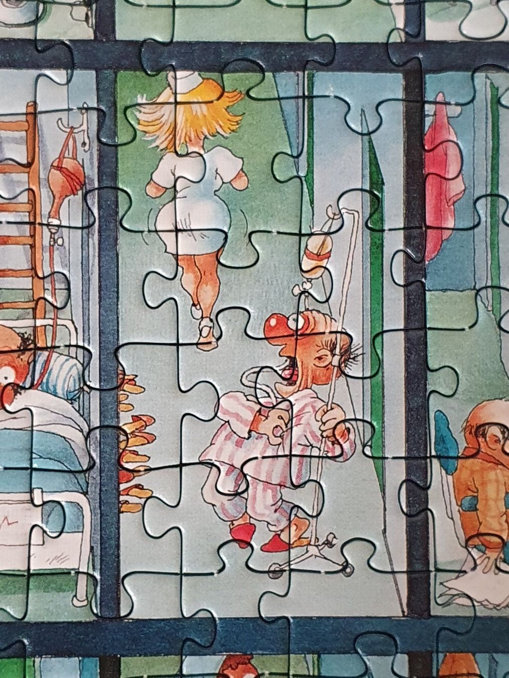 Heye Puzzle: Loup Puzzle - Emergency Room - 2000 Teile – Usato da Stilli venduto da Mos1 7