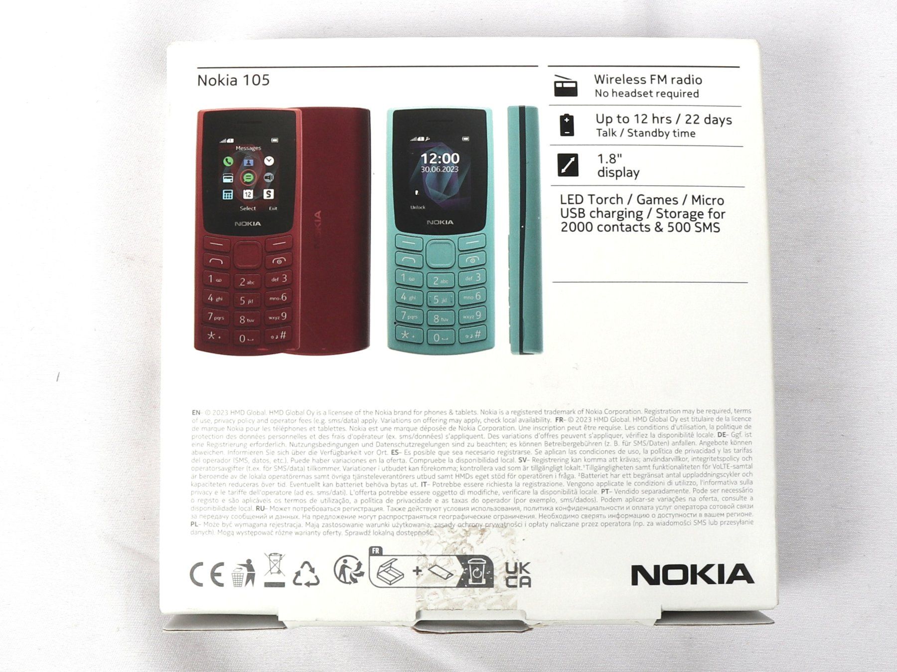 Nokia Telefoni cellulari / Smartphones: NOKIA 105 – Usato da Steinen venduto da Restwert_Steinen 5