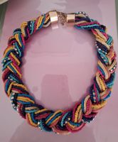 aufwendiges Vintage Collier Mehrreihig