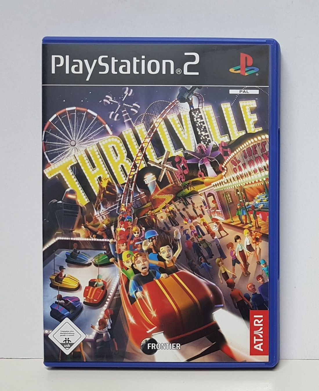 Sony Giochi: Thrillville  Willkommen im Freizeitpark deiner Träume!  PS2 – Usato da Schüpfheim venduto da Games_Spielkonsolen 2