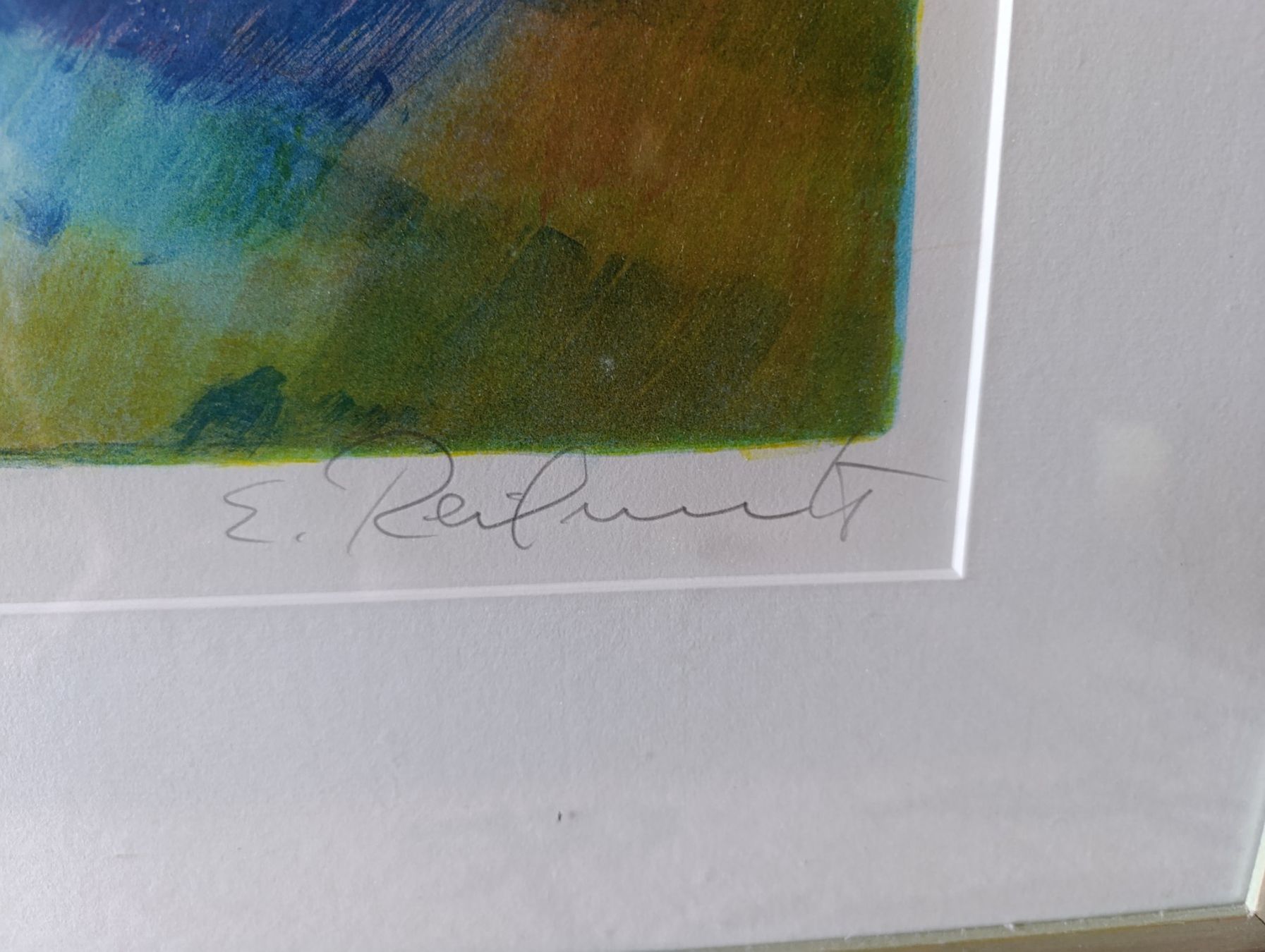 Foto & Immagini: Limitierte Farblitografie von E.Reifurt handsigniert – Nuovo (secondo la descrizione) da Rüthi (Rheintal) venduto da marycsipet 5