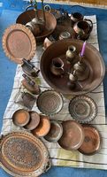 Orientalische Kupfer und Messing Sammlung