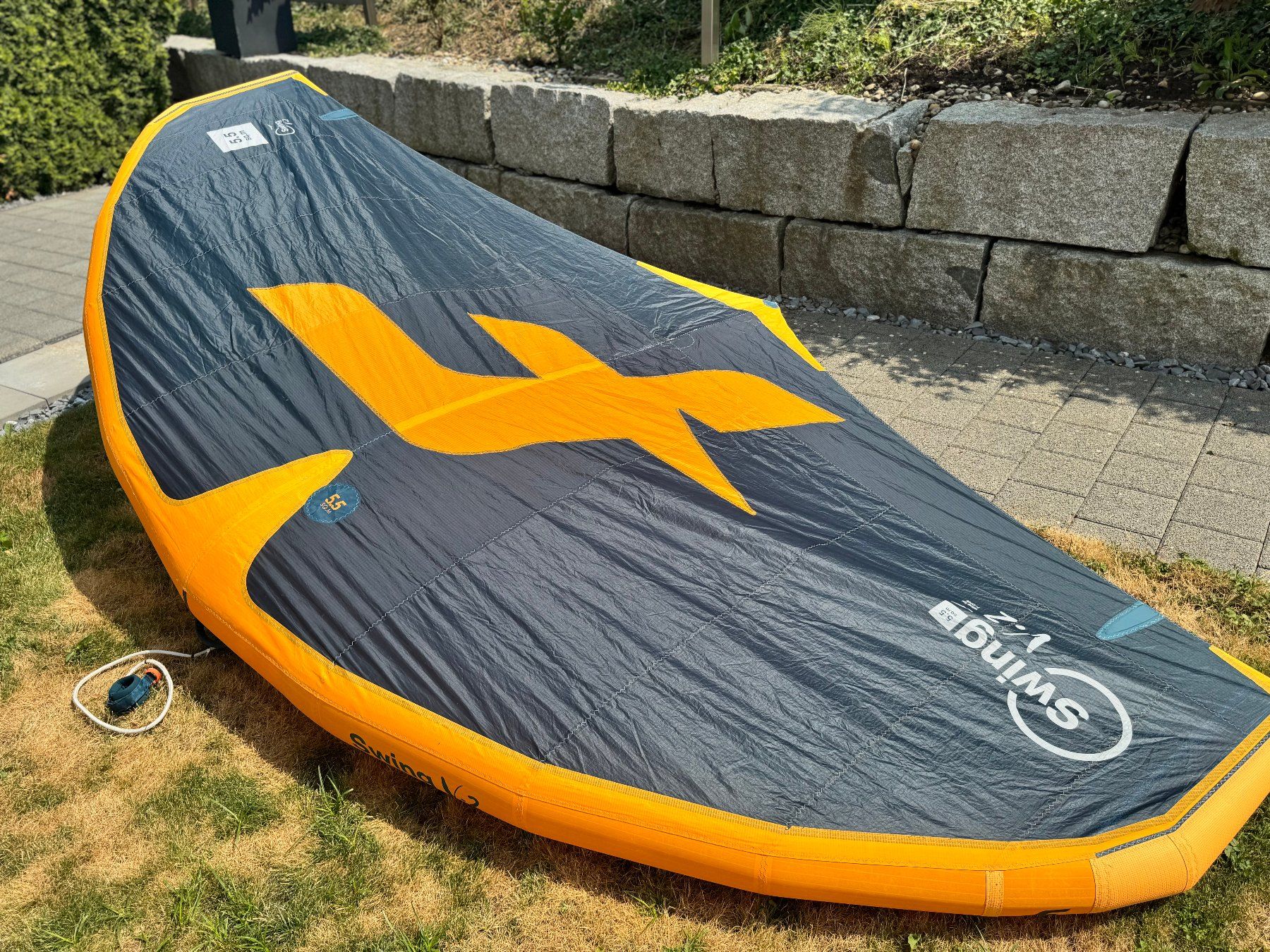 Surf: F-one Swing V2 Wing, 5.5 m2, wenig benutzt – Usato da Rorschacherberg venduto da RV6A