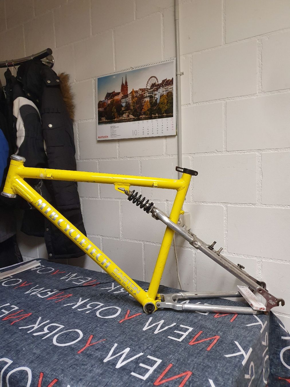 MTB Cycletech Pezzi di ricambio: Retro Mountainbike Velo MTB Cycletech Rahmen – Usato da Herznach venduto da VwGolfer 1