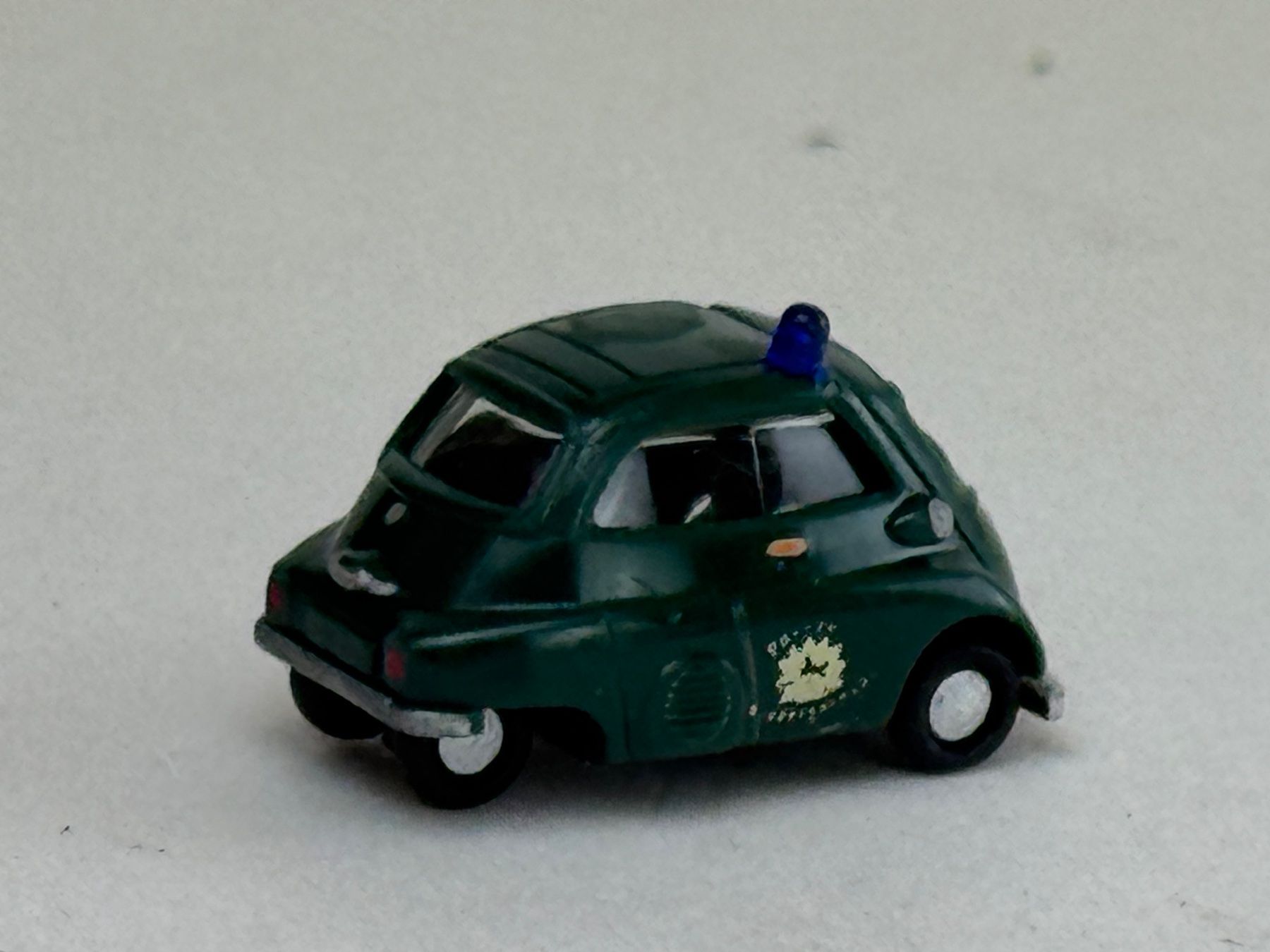 BMW Modellini d'auto: GB5- IMU BMW Isetta Polizei – Usato da Elm venduto da Wikmtz 1