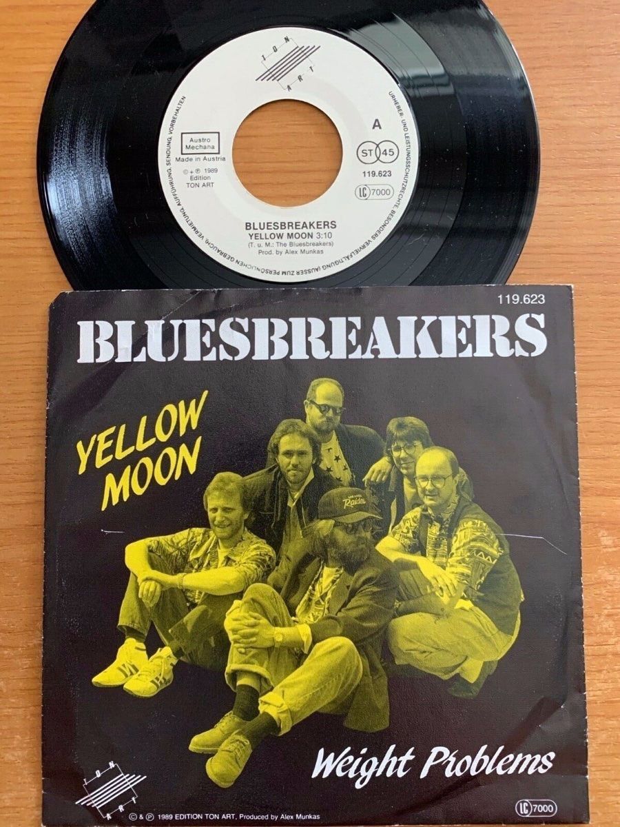 Dischi in vinile: Bluesbreakers - Yellow Moon // 1. Austria-Press. 1989 – Usato da Gais venduto da soundcave57