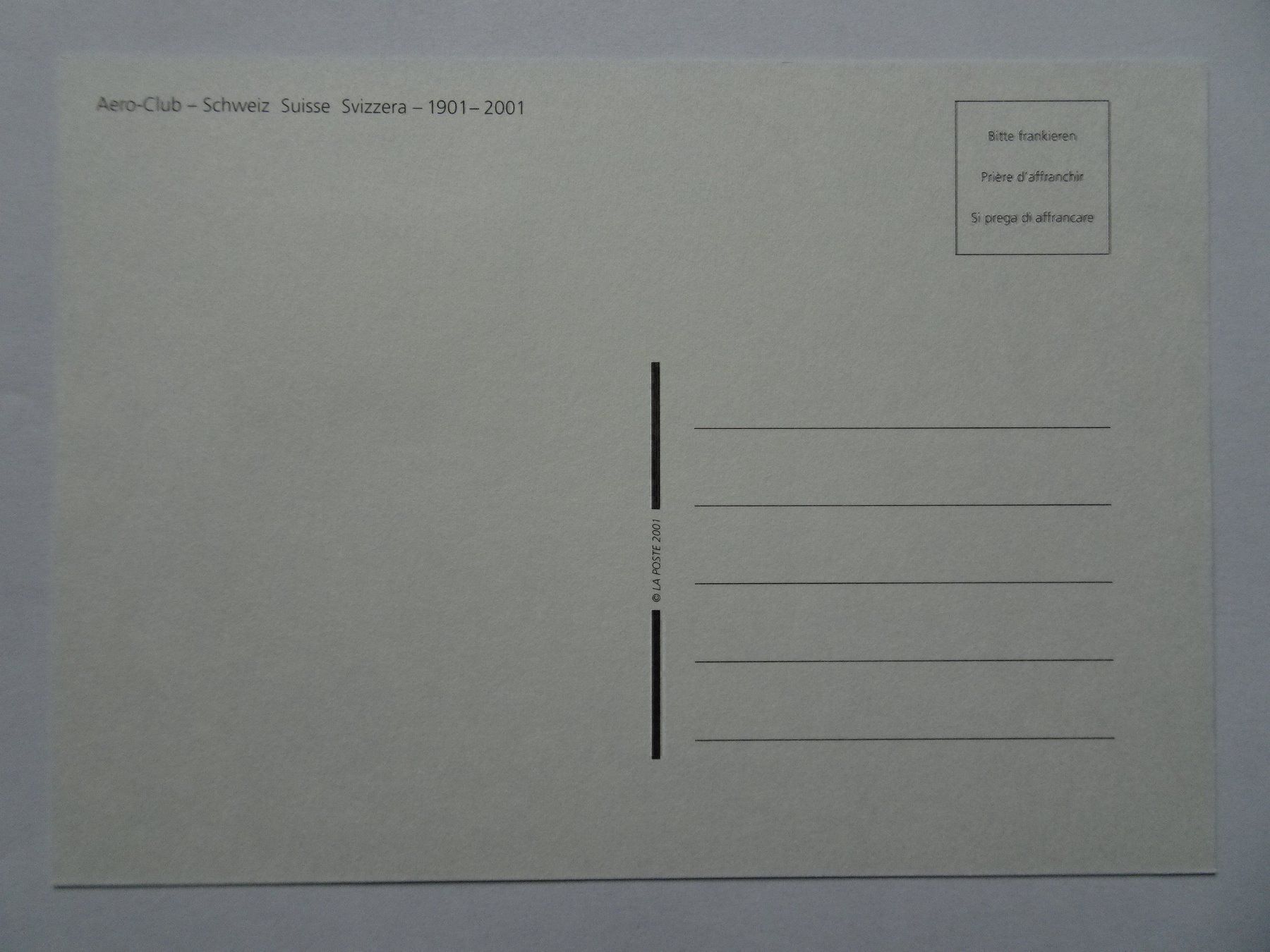 Vins: 2001 – Neuf (Voir description) à Aadorf par Chnorli-Furz 2