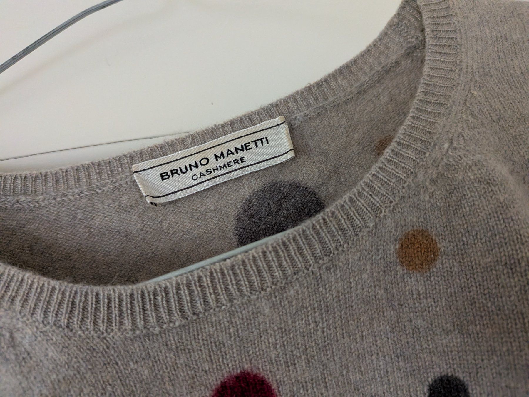 Maglioni & Felpe: Bruno Manetti Kurzarm Cashmere Pullover – Usato da Emmen venduto da magelan 1