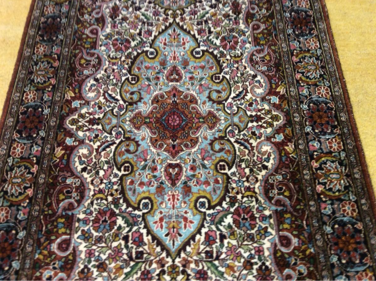 Tappeti: Schöner Kashmir Seiden-Orientteppich! N7 – Usato da Zürich venduto da Hemmat 1