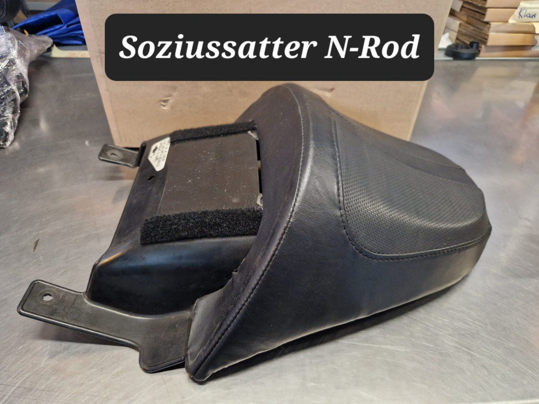 Sattel & Sattelzubehör: HD N-Rod Soziussattel – Gebraucht aus Kerns von .Biker.