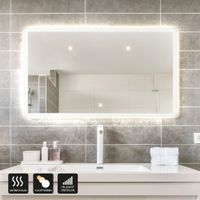 20867 - LED-Spiegel Rechteckig NOLA - 80 x 60 cm