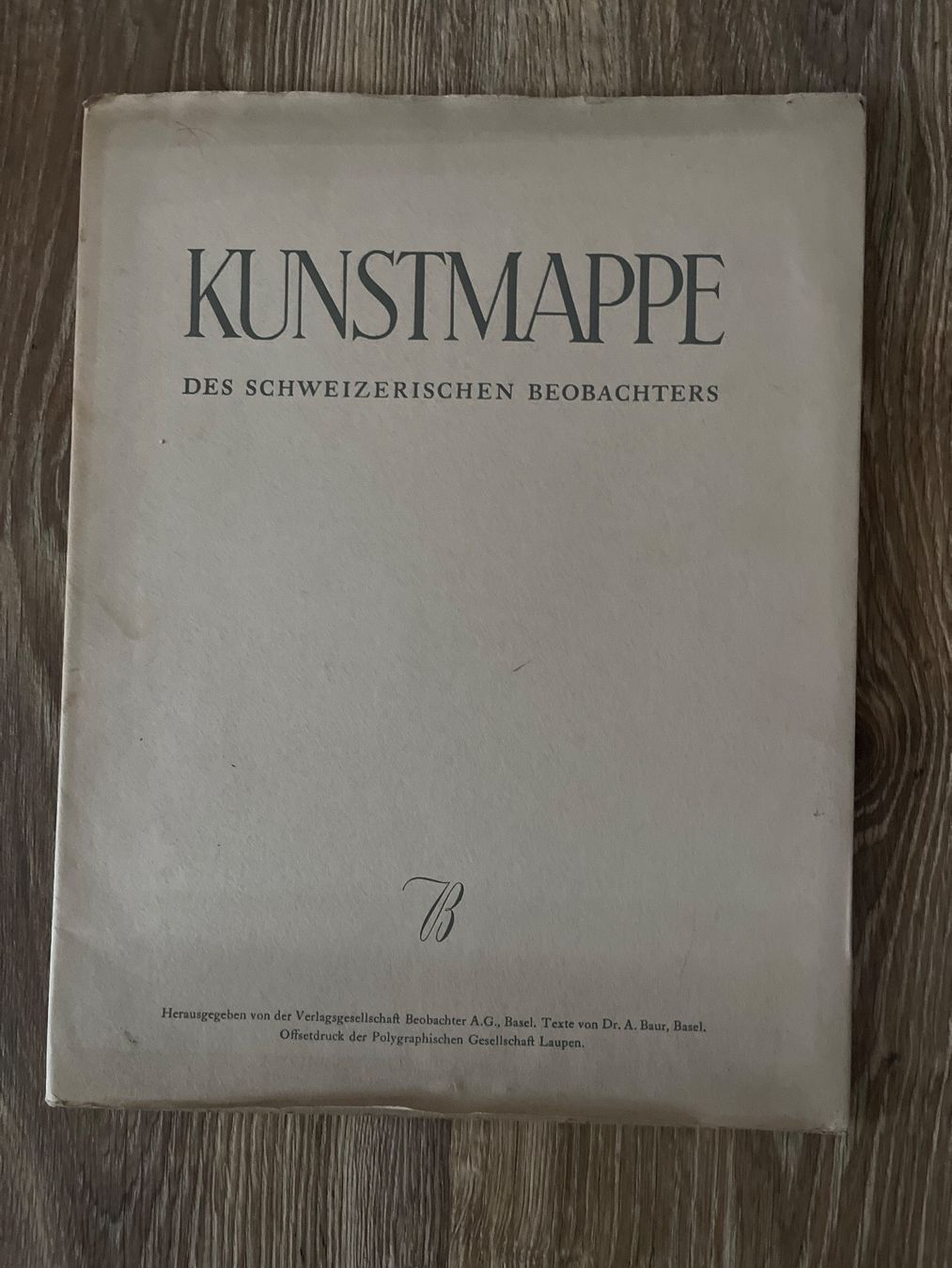 Libri: KUNSTMAPPEN Schweiz. Beobachter, 7 Stück – Usato da Ettingen venduto da bri_6bhw