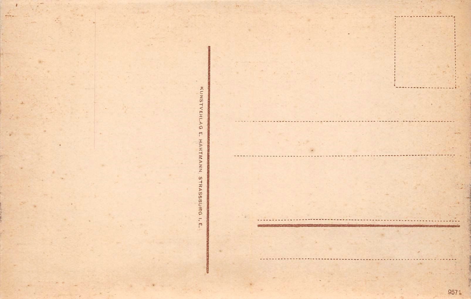 Cartoline postali: Strasbourg, Schiffleutstaden – Usato da Ottikon b.Kemptth. venduto da Neptun1974 1