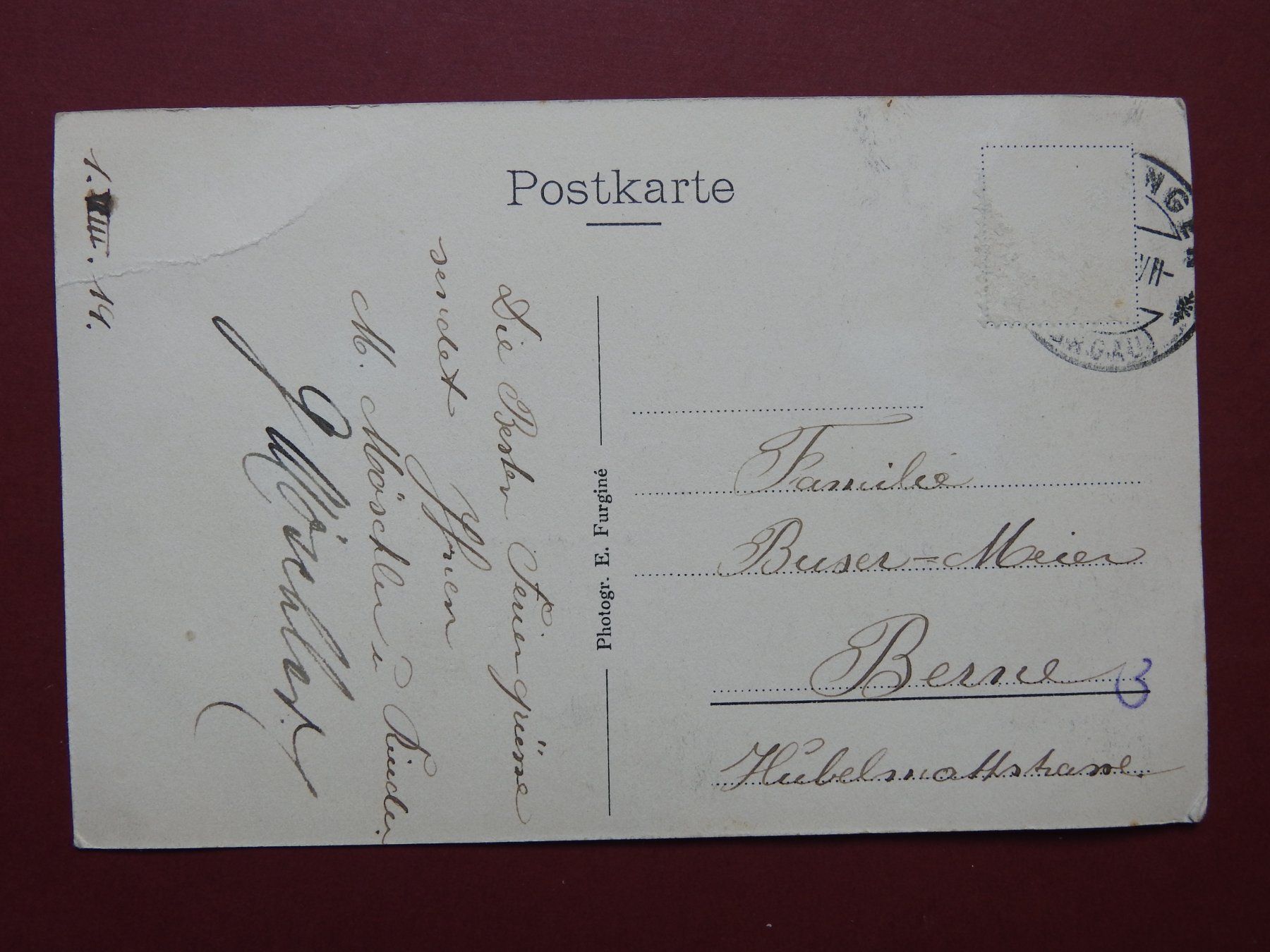 Cartoline postali: Oftringen - an der Strasse Zofingen – Usato da Rain venduto da 999-800-K 1