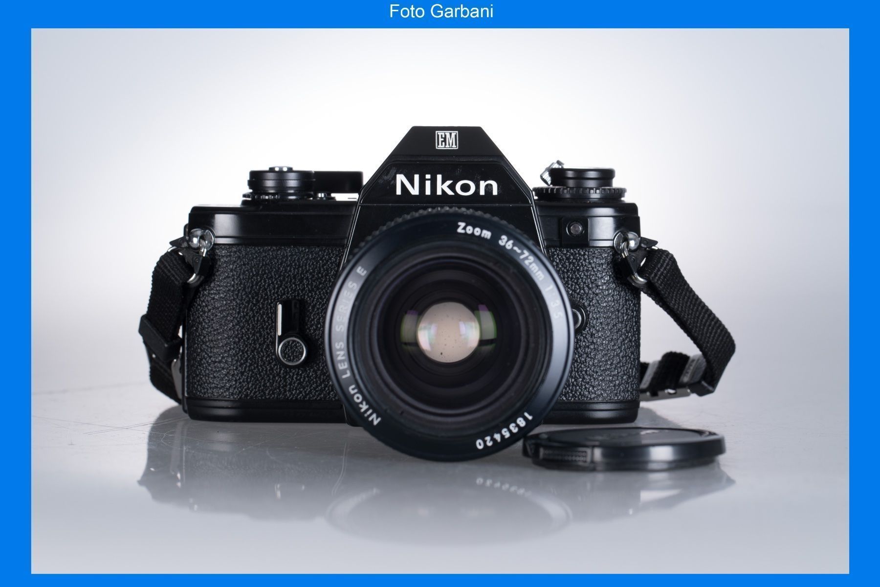 Nikon Fotocamera: Nikon EM + 36-72mm f/3.5 – Usato da Muralto venduto da FotoGarbani