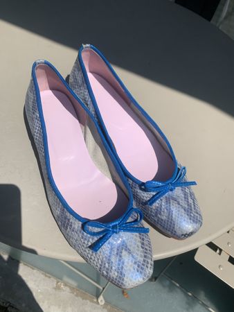 Leather ballerinas flats Vero Cuoio Np:270.-  size 38.5