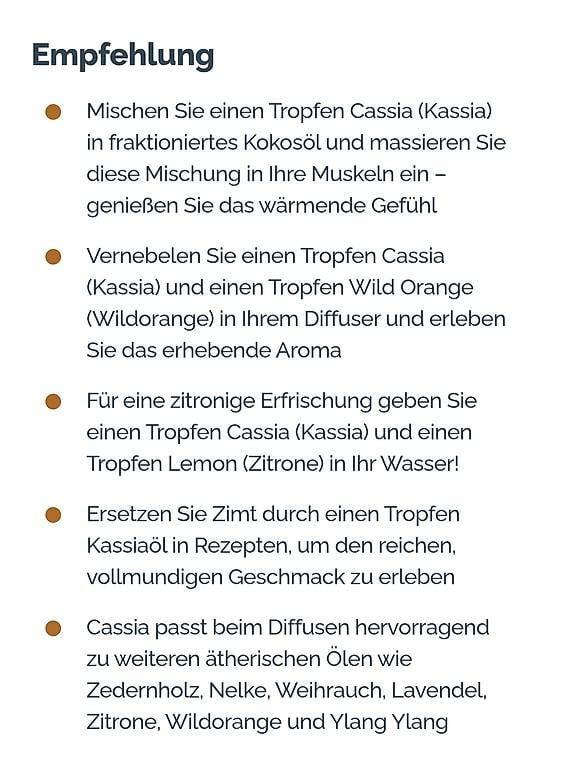 Doterra Oli essenziali: Doterra Cassia – Nuovo e nell'imballaggio originale da Lyss venduto da Infinia 3